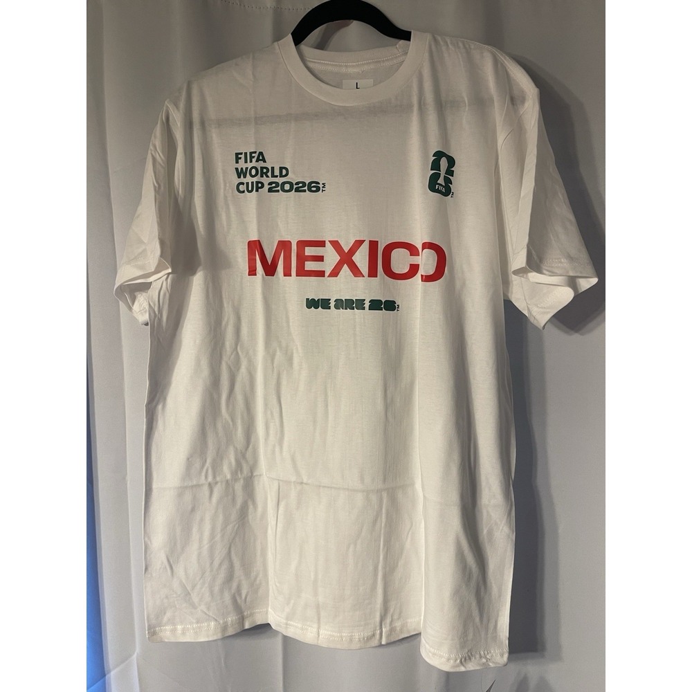 Mexico FIFA World Cup 2026 Soccer Shirt White Officially Licensed Adult Large